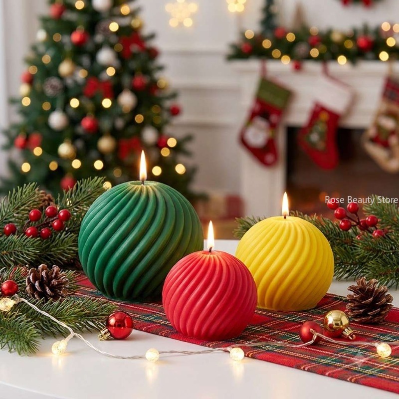 3D Christma Ball Candle Silico - Ice Mold Sphere review and price