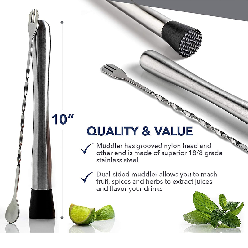 LMETJMA 10 Inch Stainless Stee - Bitters Bottle Set review and price