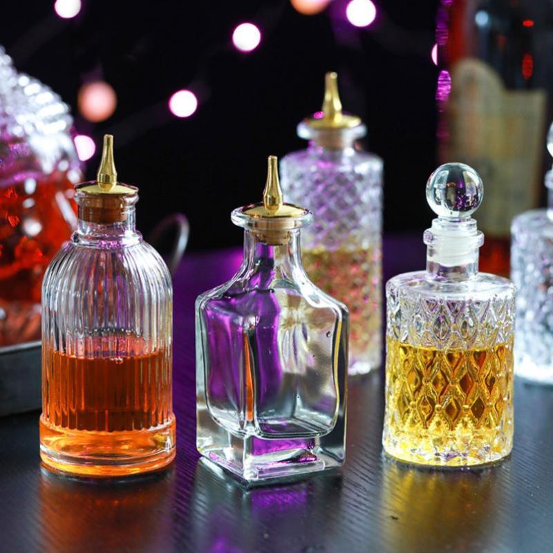 Vintage Glass Bitters Bottle W - Bitters Bottle Set review and price