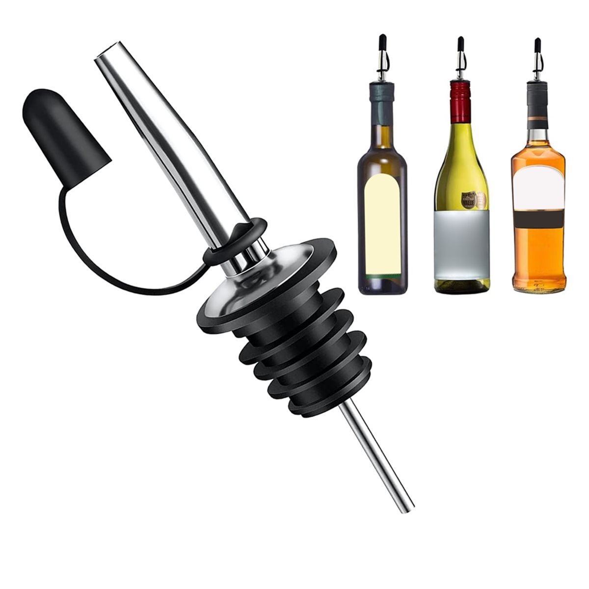 2026 New 24 Pack Stainless Ste - Speed Pourer Cap review and price