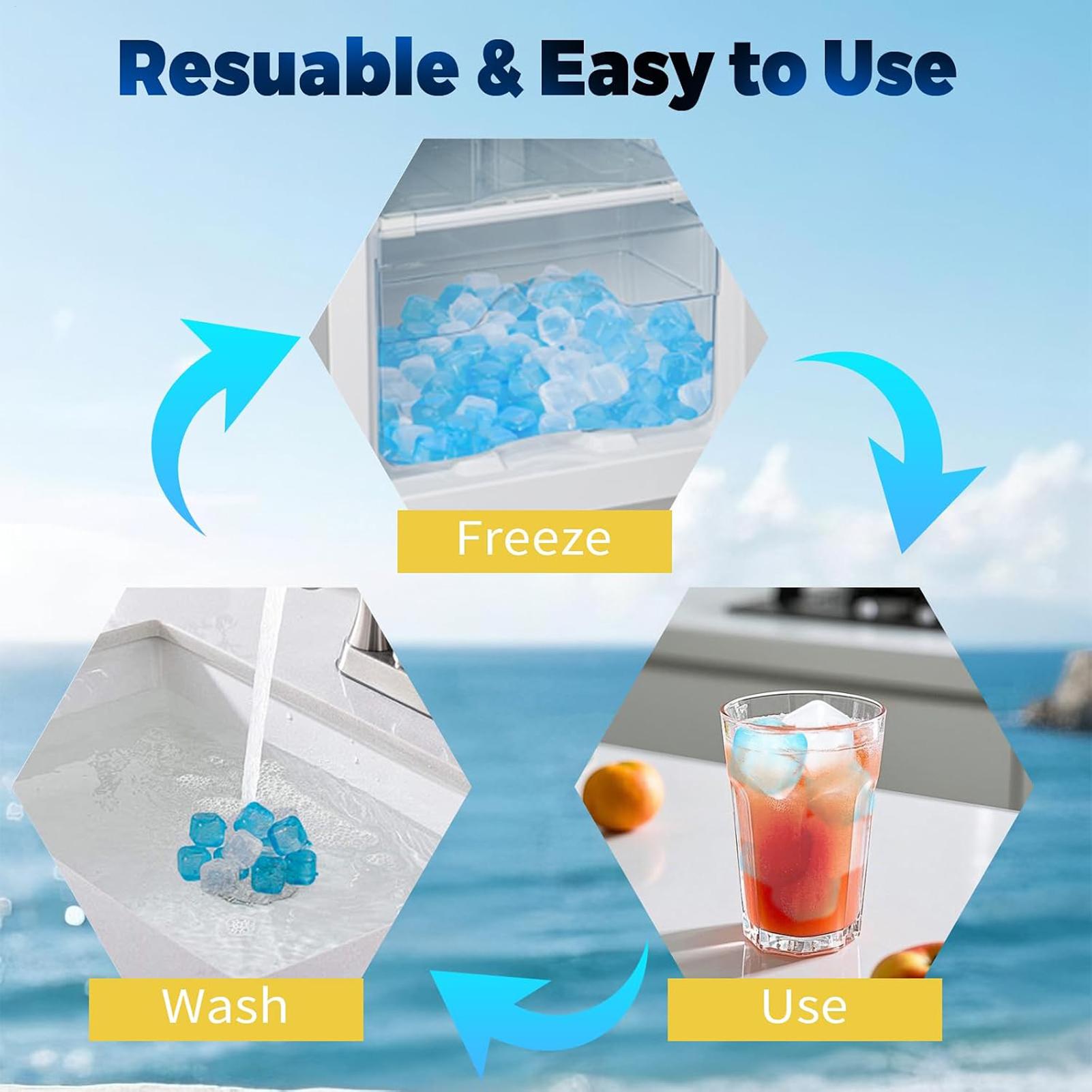 80PCS Reusable Icecubes Non-Me - Home Bar Set review and price