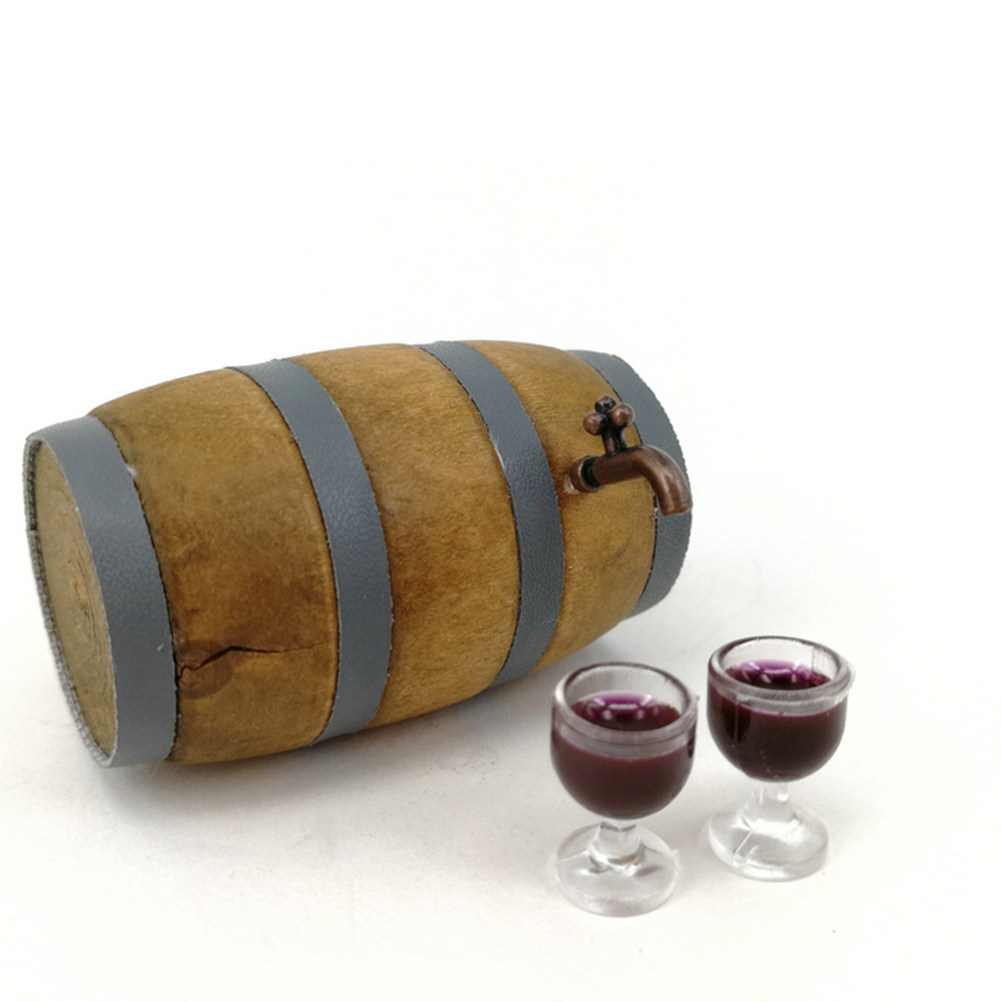 Mini Red Wine Barrel Set Reali - Home Bar Set review and price